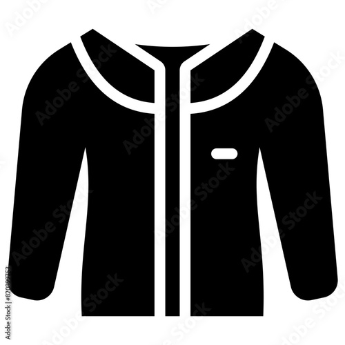 jacket solid icon