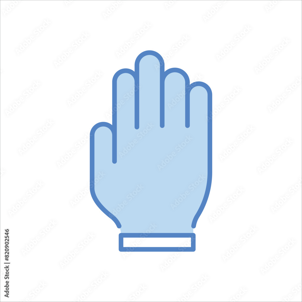 Glove vector icon Glove vector icon