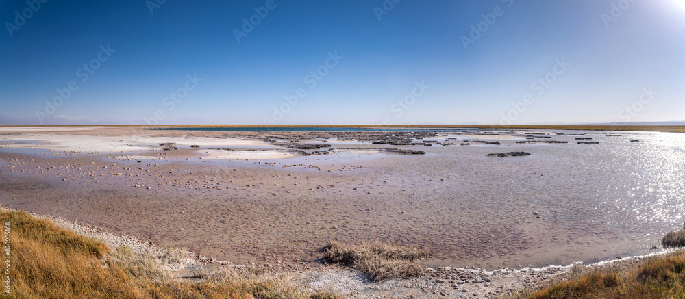 desert landscape of the highlands of Chile desert landscape of the highlands of Chile