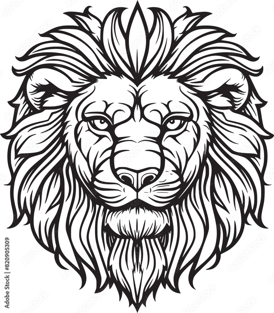 Obraz premium Lion Head