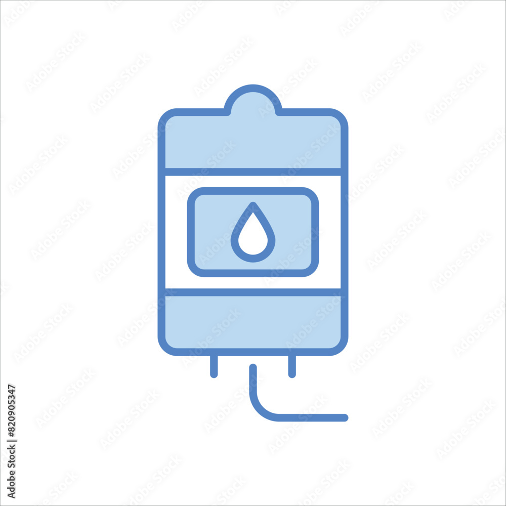 Iv Bag vector icon Iv Bag vector icon