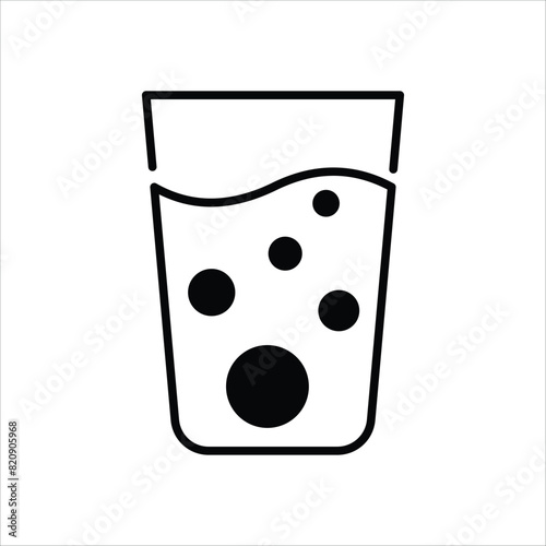 Effervescent vector icon