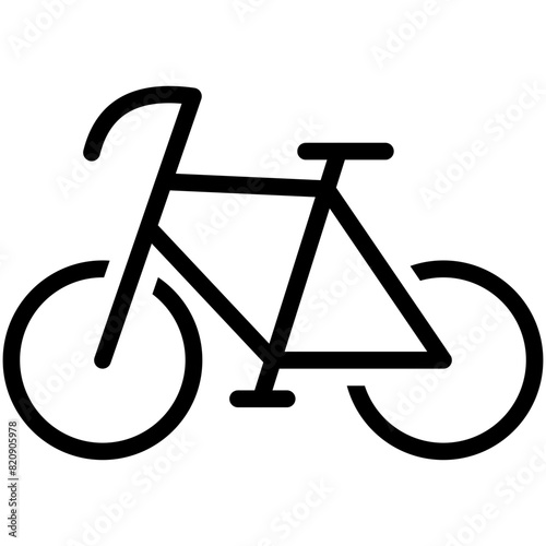 bicycle solid icon