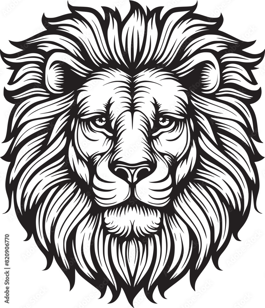 Obraz premium Lion Head