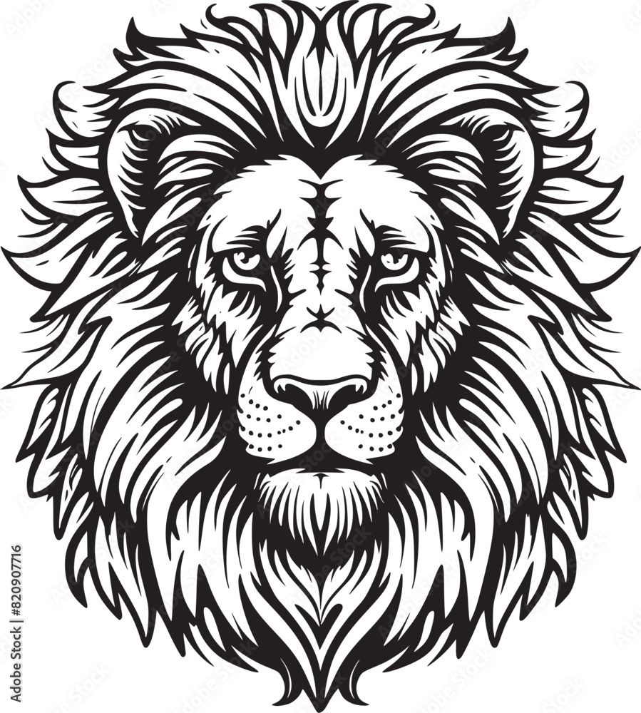 Obraz premium Lion Head