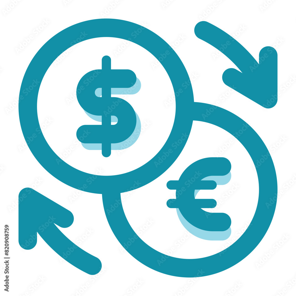 exchange icon for illustration