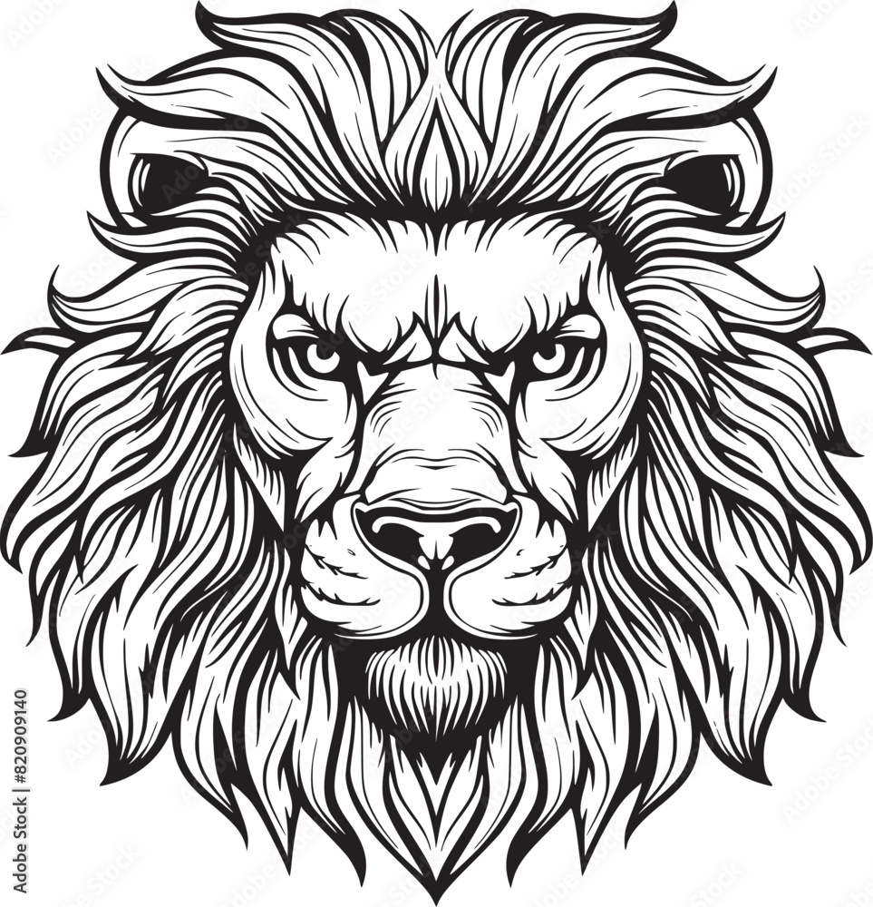 Obraz premium Lion Head