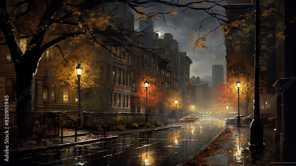 Suburban Serenity: Portrayal of a Residential Area Suburban Serenity: Portrayal of a Residential Area