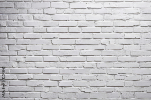 White brick wall texture. Elegant with high resolution of white brick texture for background wallpaper and graphic web design
