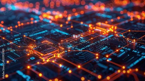 Blockchain network diagram overlaid with data security locks and digital defenses