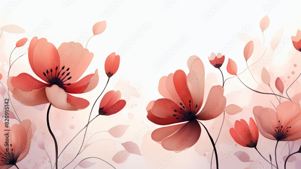 abstract floral background abstract floral background