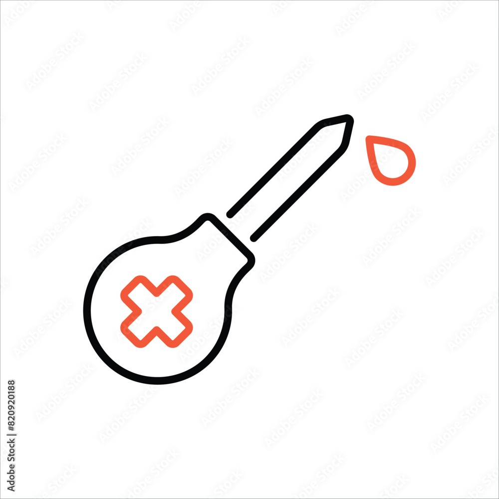 Enema vector icon
