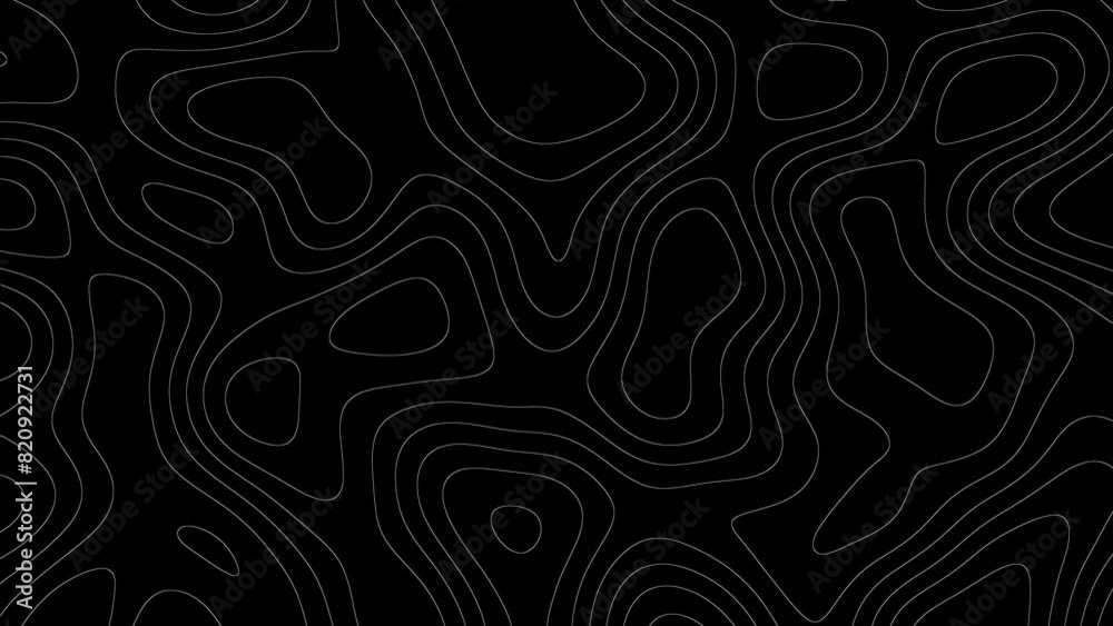 Terrain scanner view of map, abstract background.