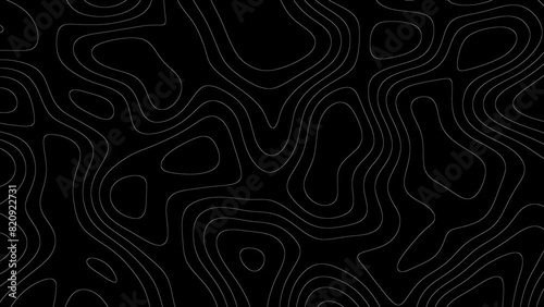 Terrain scanner view of map, abstract background.