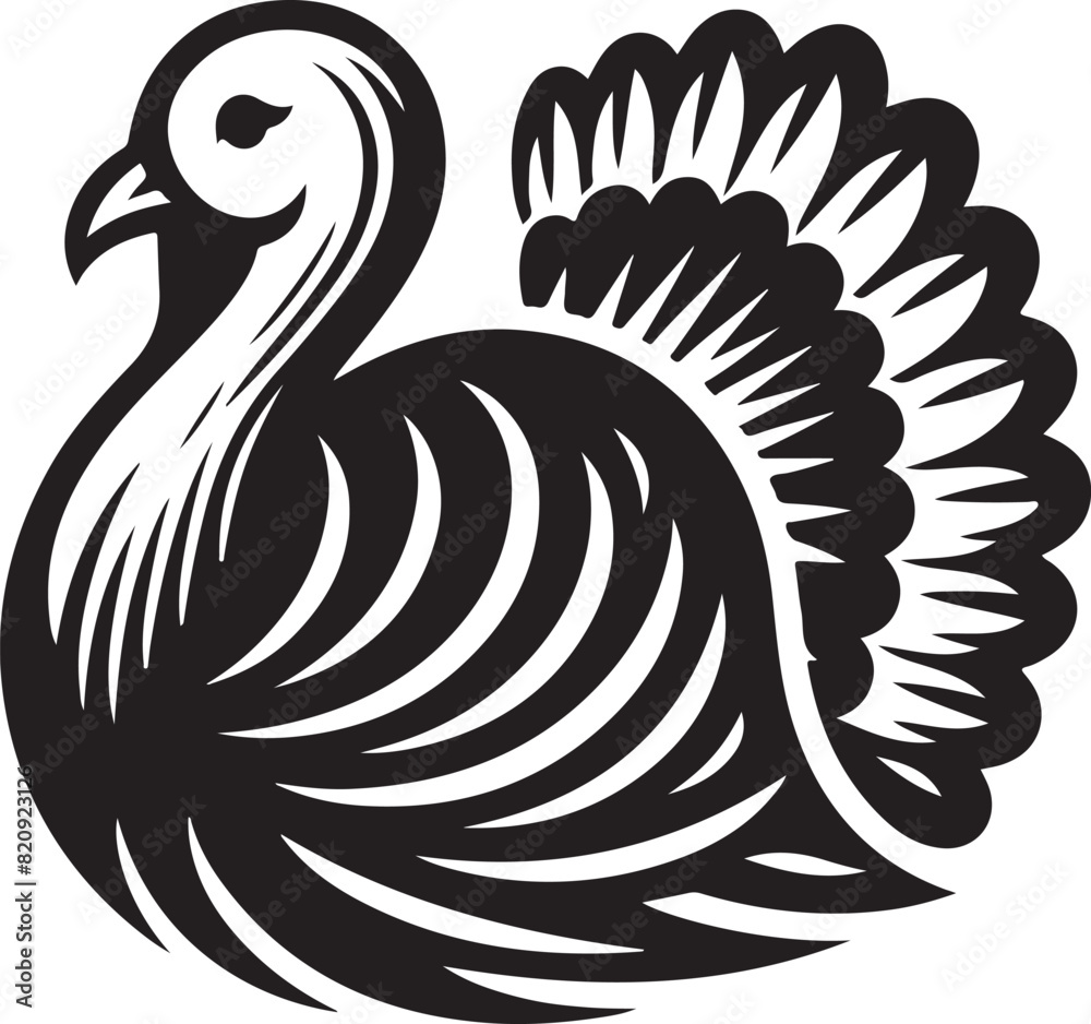 Obraz premium turkey vector ilastration