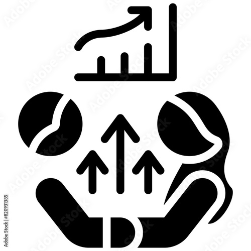 relationship solid icon