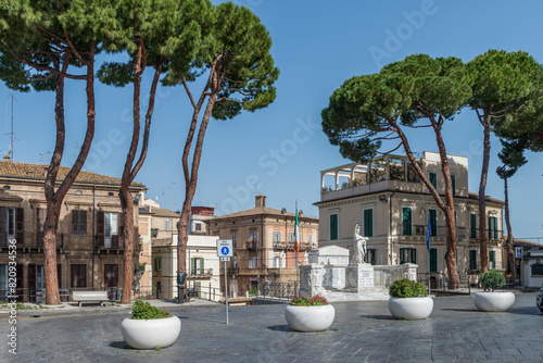 Tableau sur toile Piazza Plebiscito Lanciano