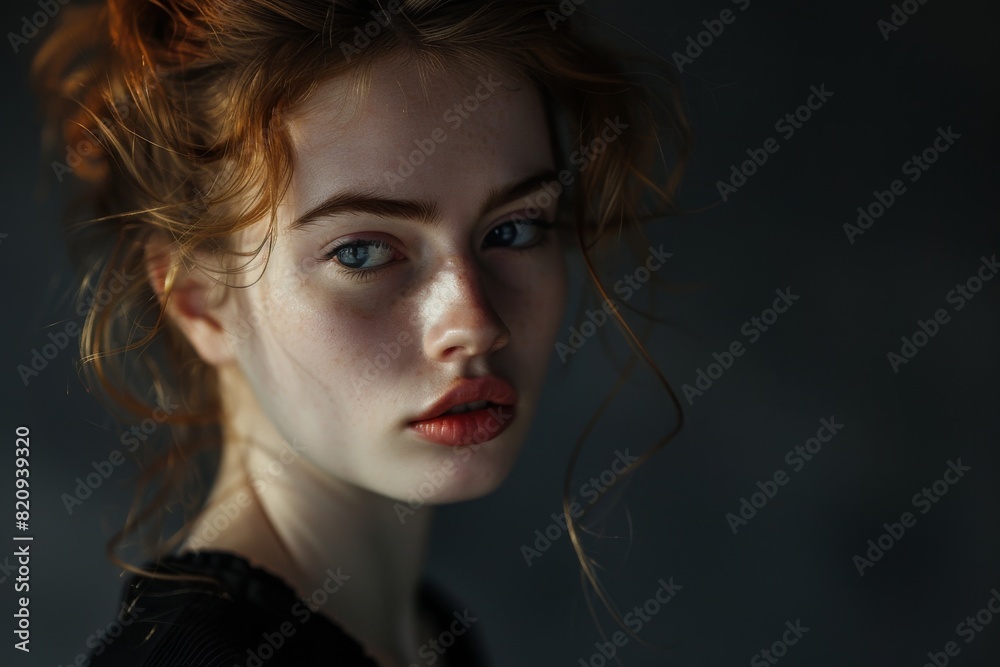 Glamour and Sophistication. Stunning Woman Embracing Fashion Trends with Confidence and Charisma