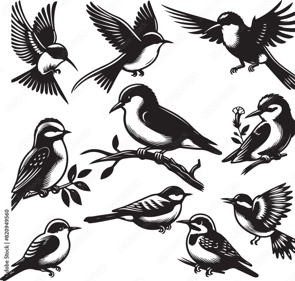 Obraz premium bird vectore illastration