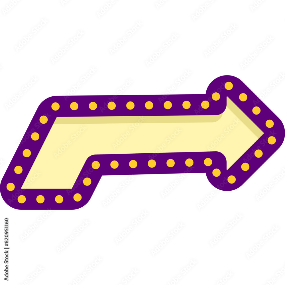 Fototapeta premium Retro Arrow Sign Board