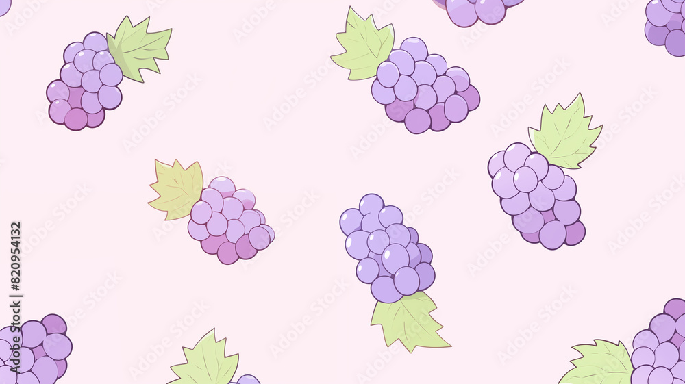 Hand drawn cartoon grape illustration
Hand drawn cartoon grape illustration