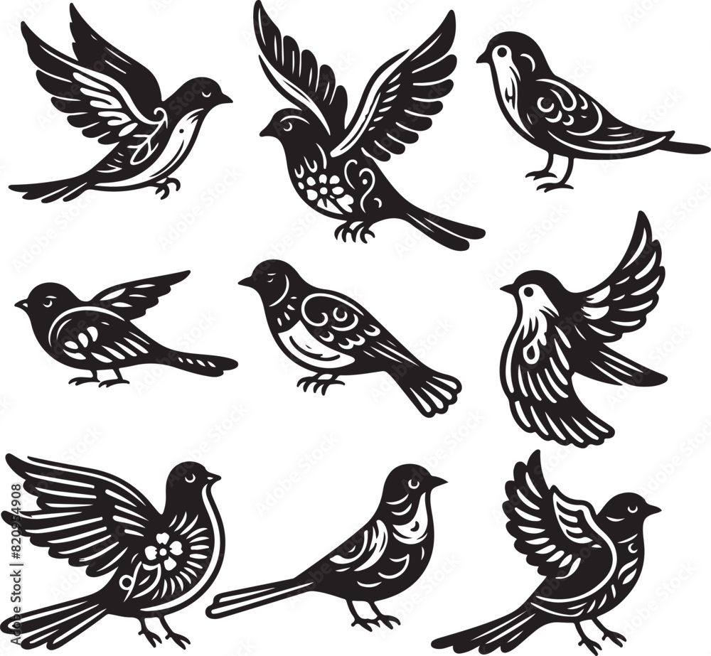 Obraz premium bird vectore illastration