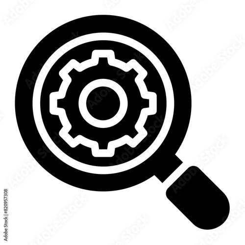 worth glyph icon