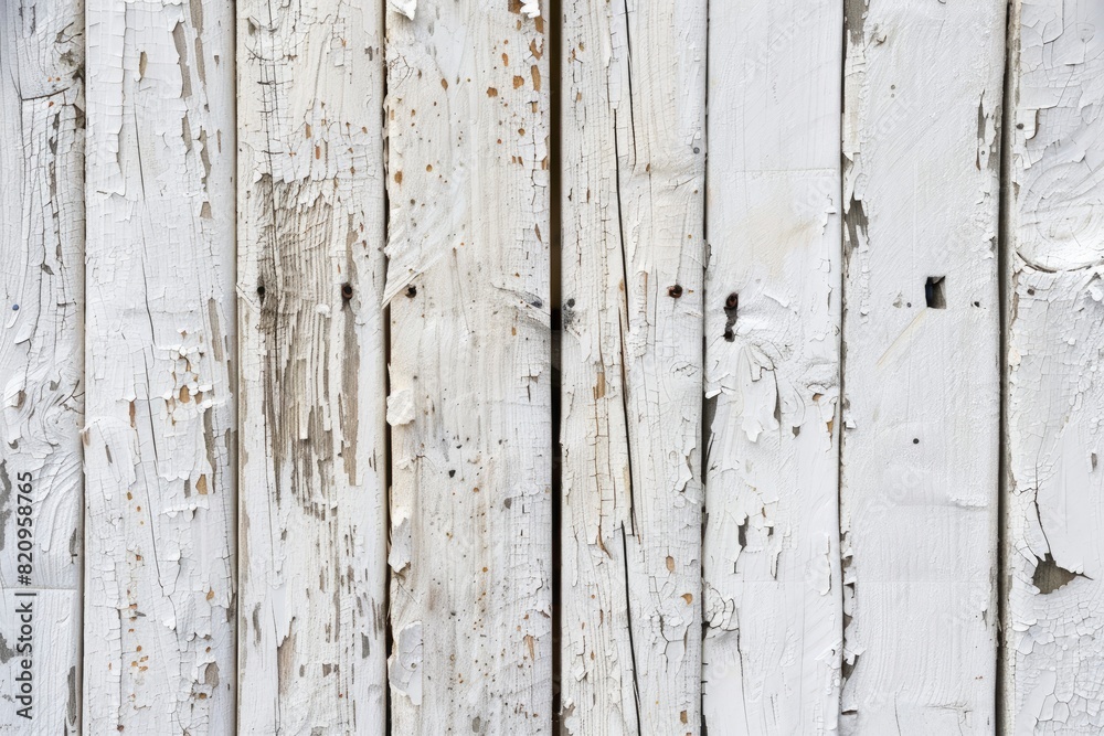 White Wood Board Texture Background - generative ai White Wood Board Texture Background - generative ai