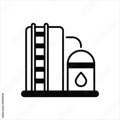 Oil Tank vector icon