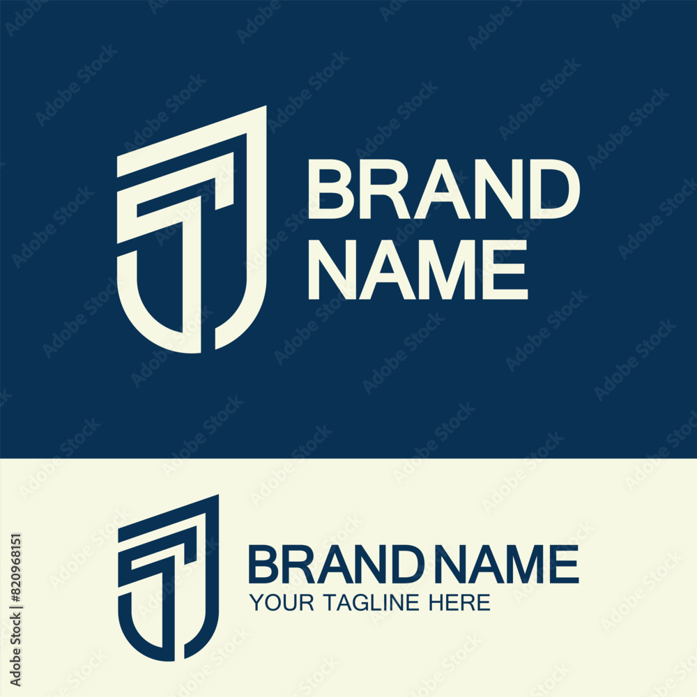 Creative letter SJ or JS monogram simple logo design. Creative letter SJ or JS monogram simple logo design.
