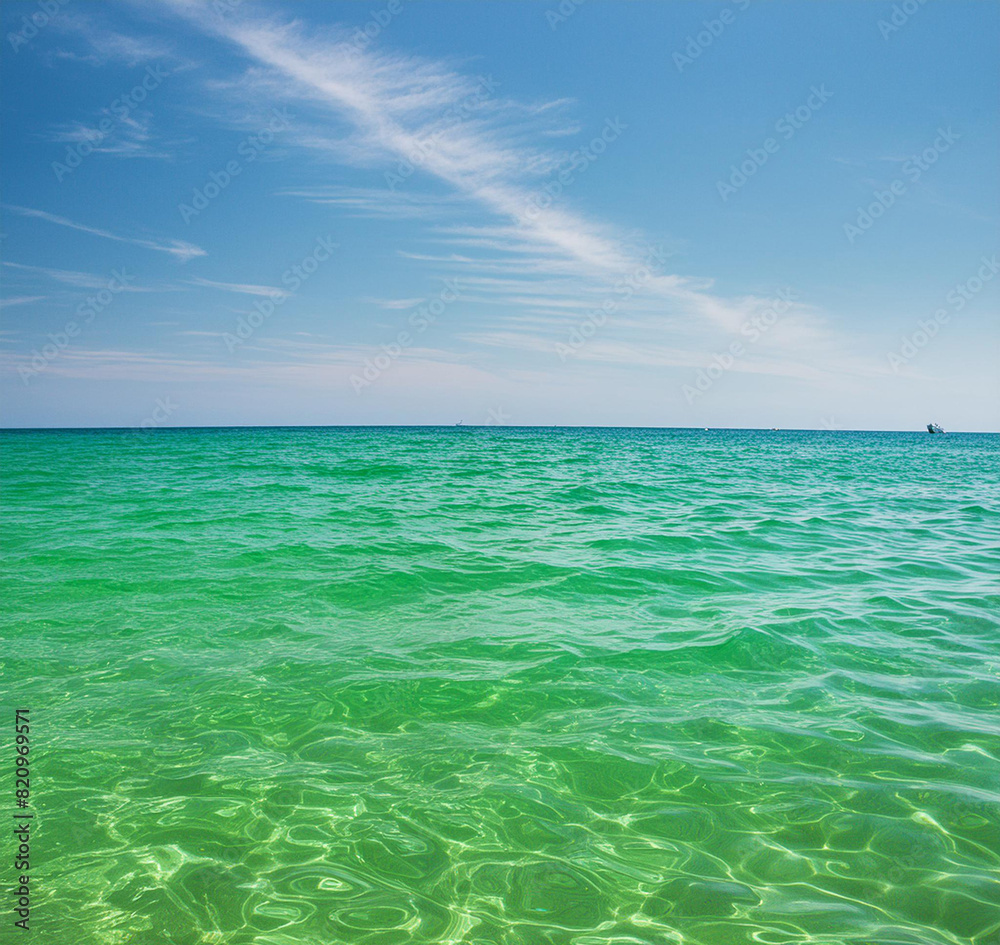beach with blue sky beach with blue sky