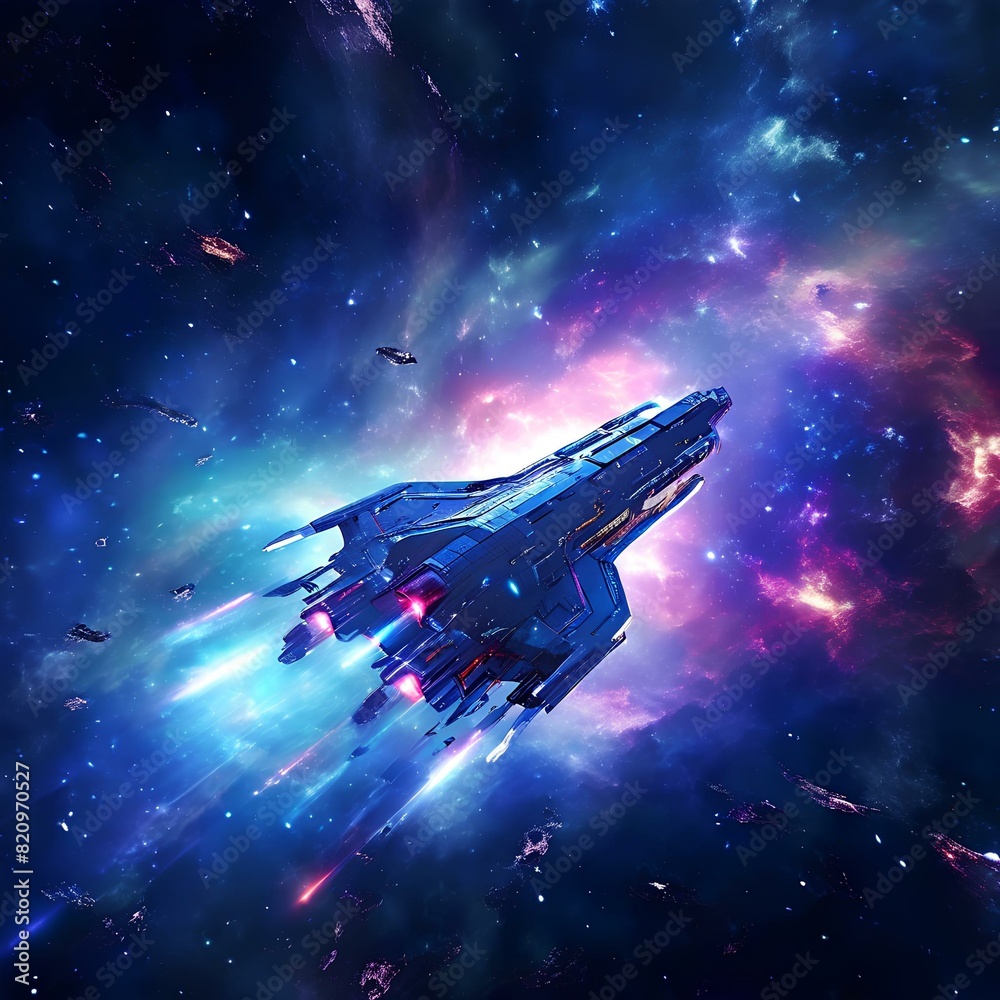 Obraz premium Rocketship