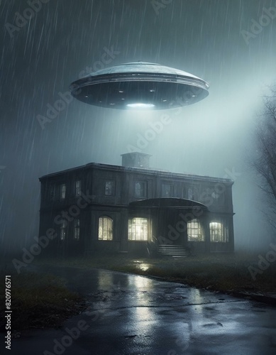 Ufo at night