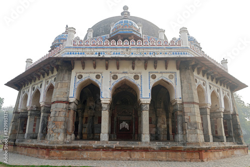 Isa Khan's Tomb in the Humayun's Tomb complex in Delhi