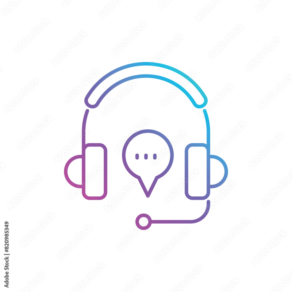 Customer Service vector icon Customer Service vector icon