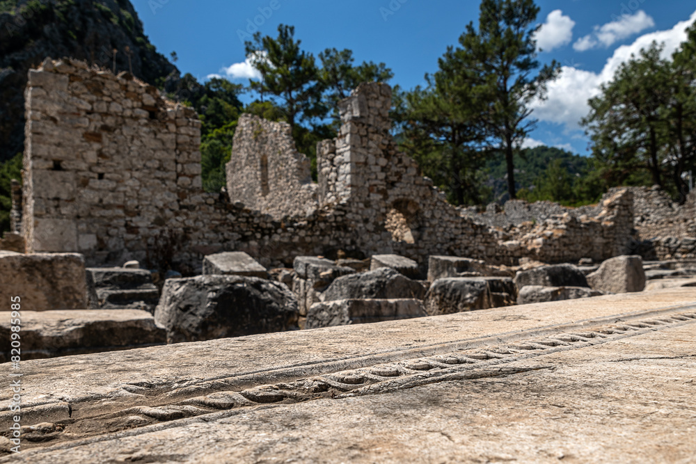 Olympos Ancient City is one of the most important settlements of the Lycian civilization.