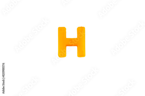 Yellow letter 'H' isolate no white background.png