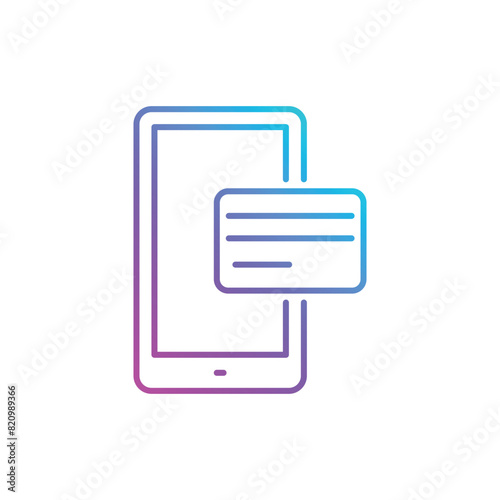 Cashless Payment vector icon