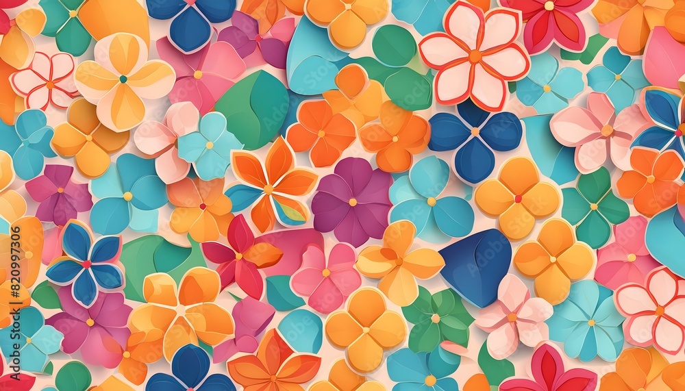 Seamless floral pattern Seamless floral pattern