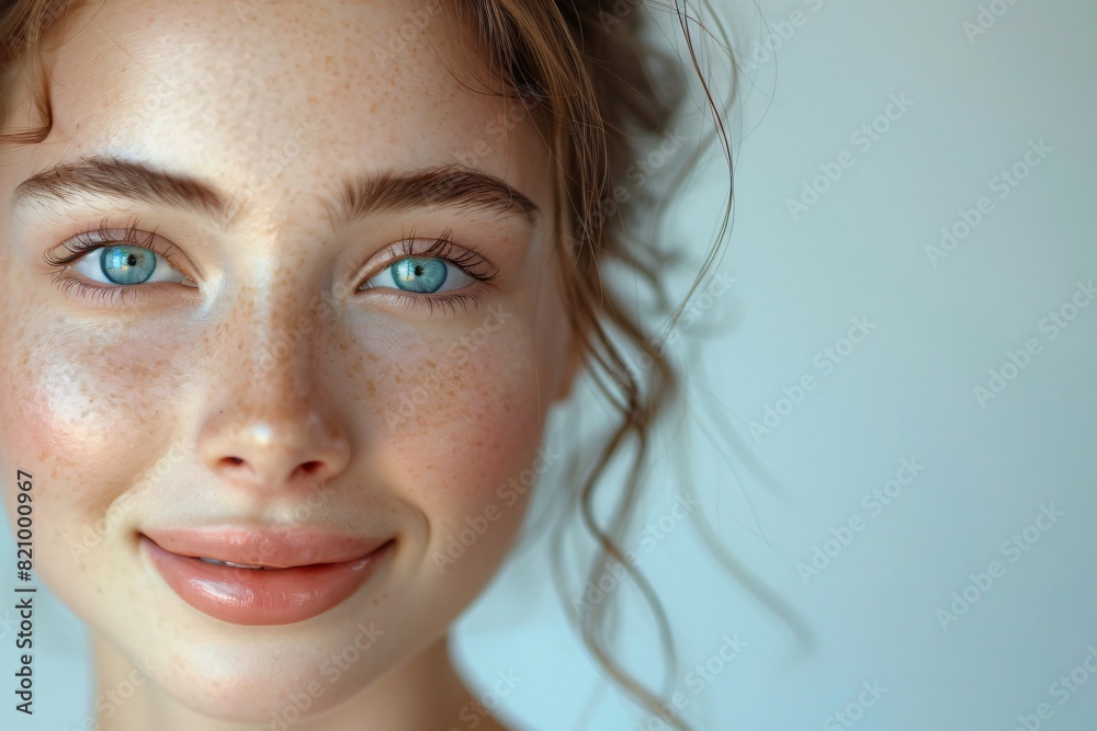 A charming portrait of a girl