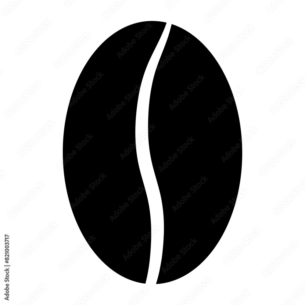 Coffe Bean Icon, Simple Icon Vector Design Coffe Bean Icon, Simple Icon Vector Design