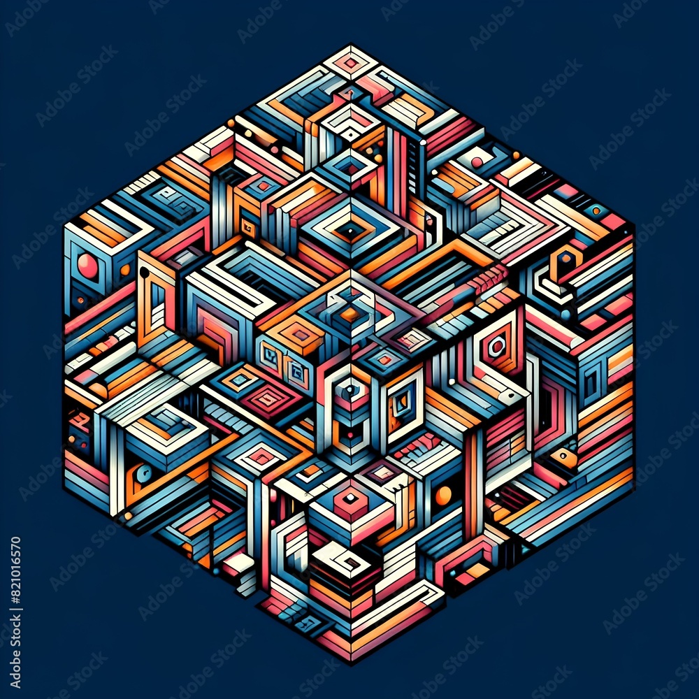 Fototapeta premium geometric pattern