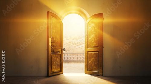 
porta aberta para a prosperidade photo