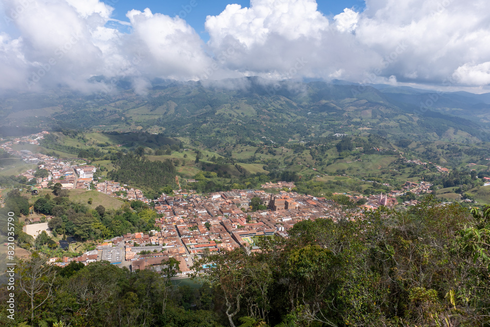 Fototapeta premium view of the city