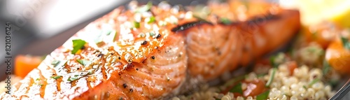 Perfectly Grilled Salmon Fi...