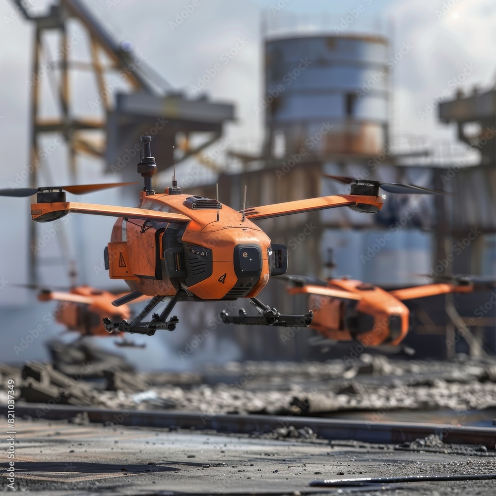 Utilizing Automated Drone Swarms for Disaster Relief