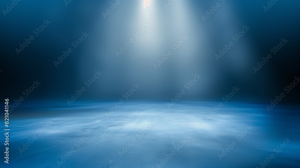 Vision Setting Backdrop perspective floor backdrop blue room studio with light blue gradient ...