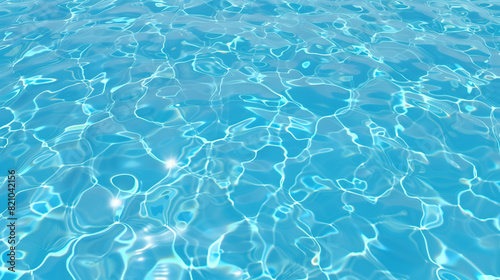 3d rendering water caustics. Texture of the water surface.