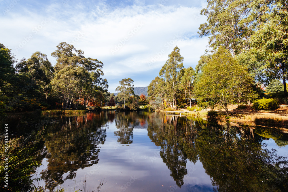 Marysville in Autumn Colours in Australia Marysville in Autumn Colours in Australia