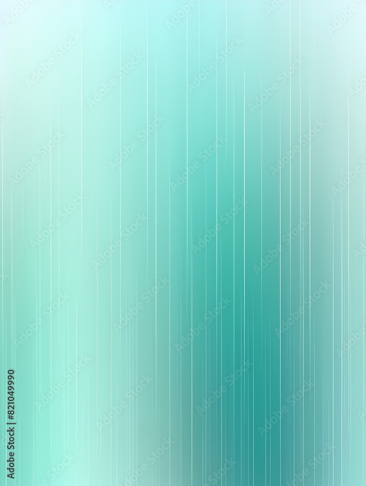 Obraz premium Abstract turquoise and white gradient lines background 
